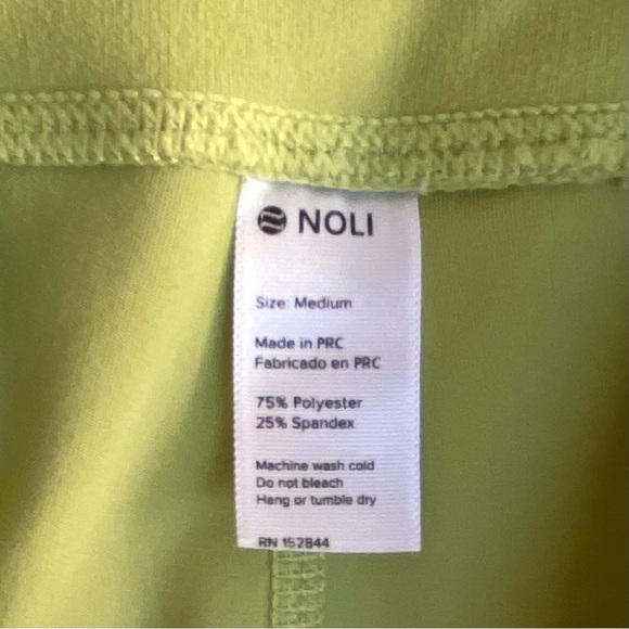✨Bundle Deal✨ Noli Yoga High-Waist Leggings (3) – Red/Chartreuse/Hunter, Size M - Picture 3 of 7